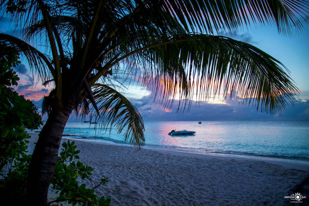 Sonnenaufgang - Strand Rezeption  NH Collection Maldives Reethi Resort