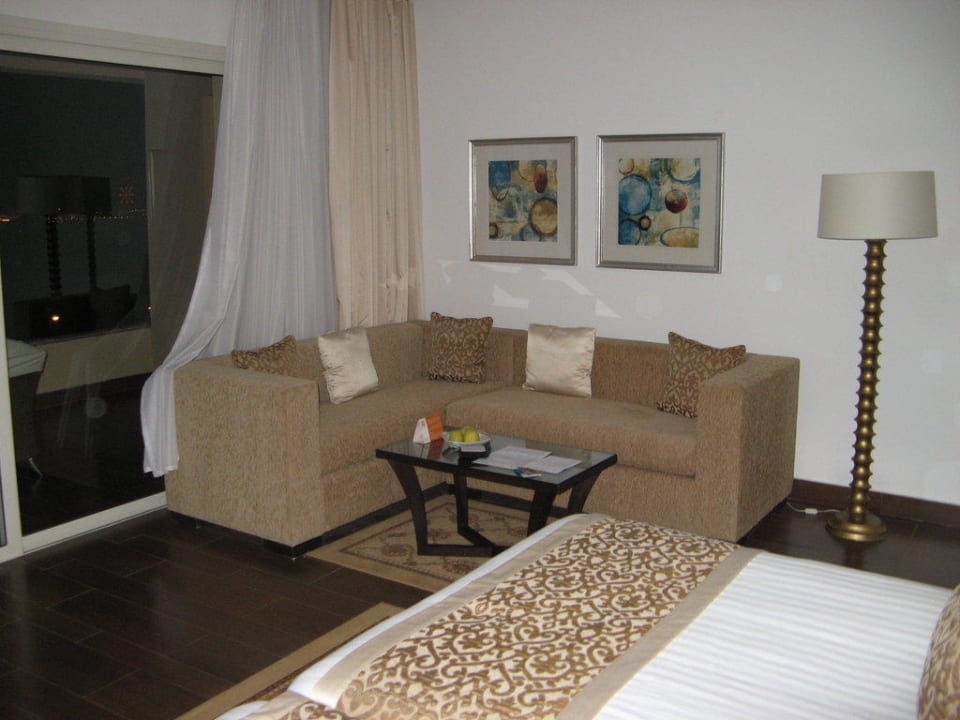 Sitzecke im Superior-Zimmer Steigenberger Makadi Hotel - Adults only