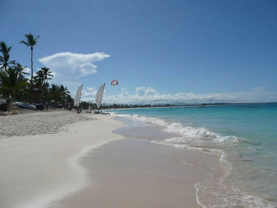 Strandspaziergang Hotel Riu Bambu