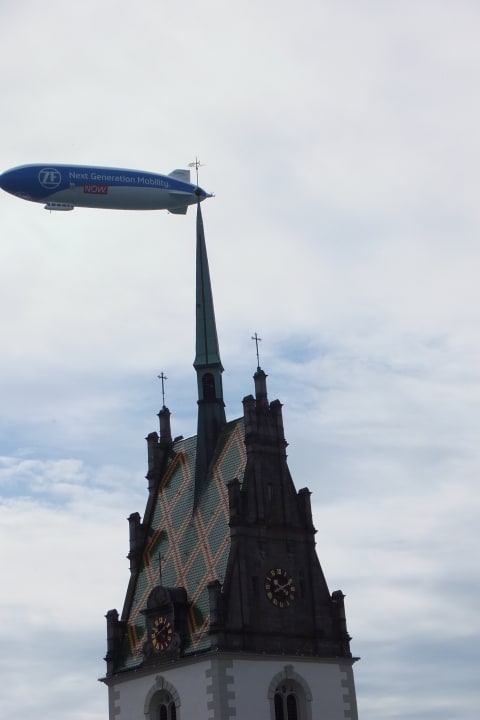 Ausblick Hotel City Krone