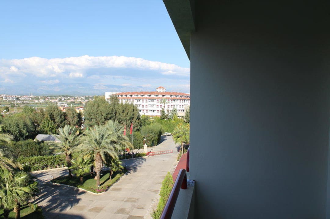 Blick vom Balkon Hotel Miramare Beach