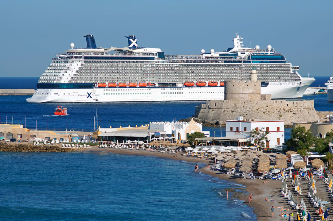 Aussicht Ibiscus Hotel Rhodos