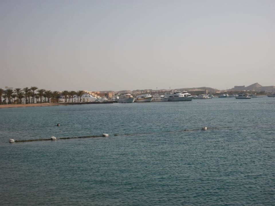 Blick von der Stand-Bar The Grand Hotel Hurghada