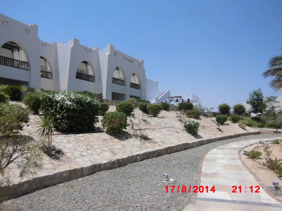 Cesta do jedalne Hilton Marsa Alam Nubian Resort