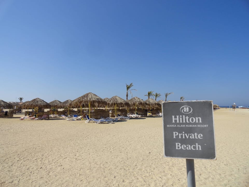 Plaża Hilton Marsa Alam Nubian Resort
