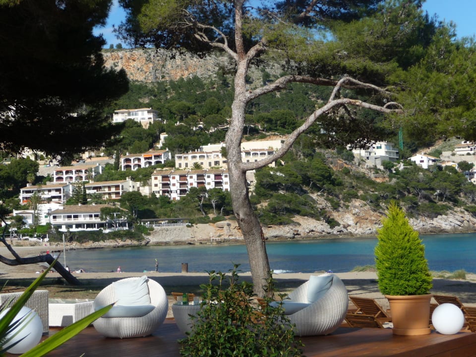 Terrasse mit Blick auf die Bucht Melbeach Hotel & Spa - Adults only