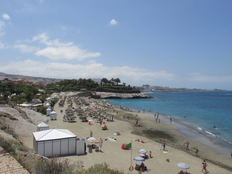 Strand links vom Hotel Hotel Riu Arecas - Adults only