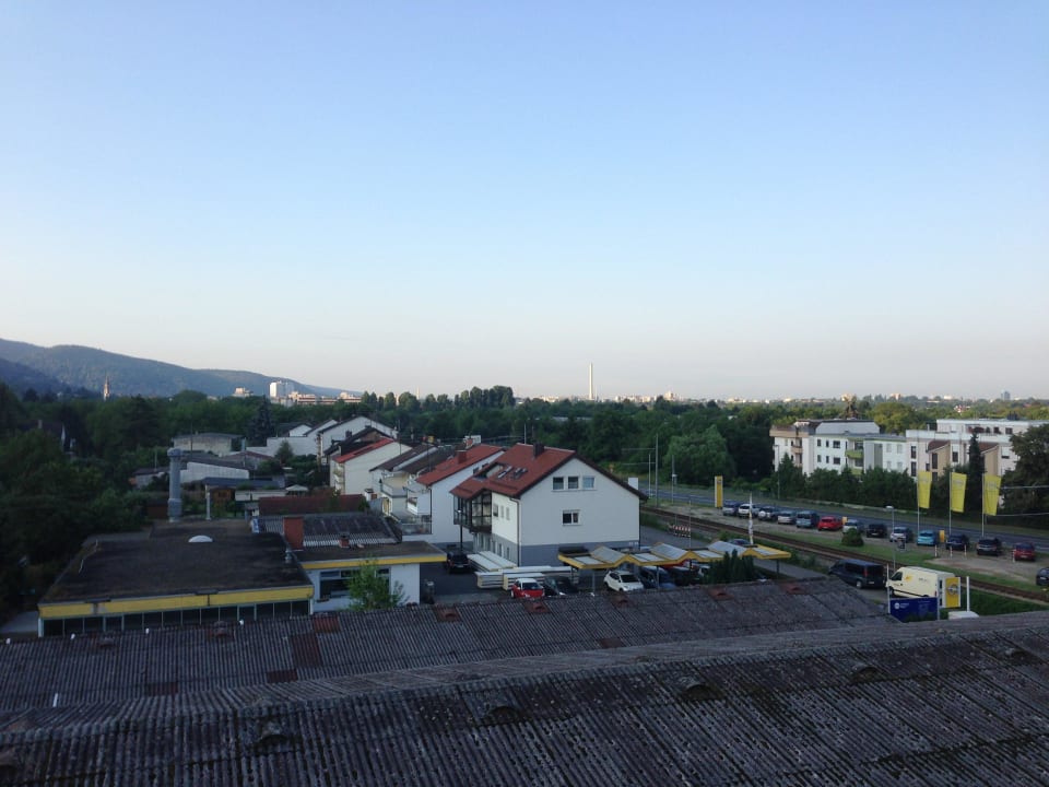 Ausblick vom Frühstücksraum Midori - the green guesthouse