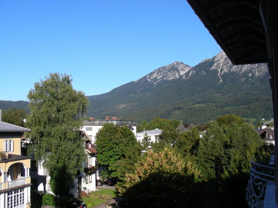 Blick in Richtung Ortsmitte Hotel Erika
