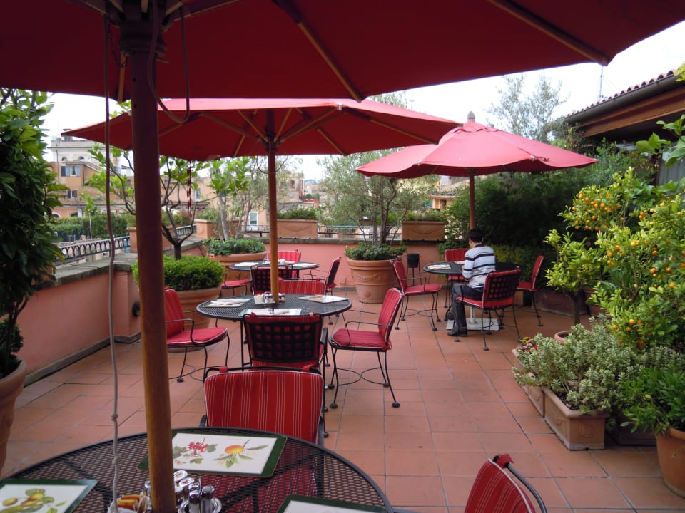 2013 Dachterrasse Hotel Inn at the Spanish Steps