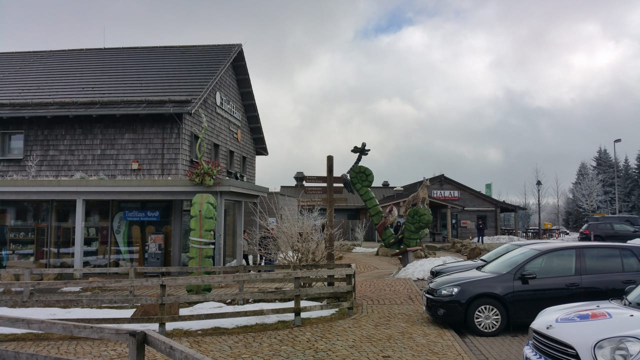 Direkt an dem Hotel Torfhaus Harzresort