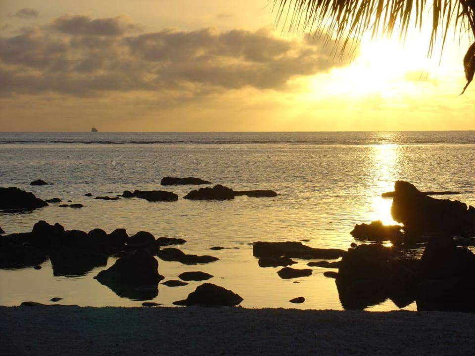 Sonnenuntergang vorm Le Victoria Victoria Beachcomber Resort & Spa