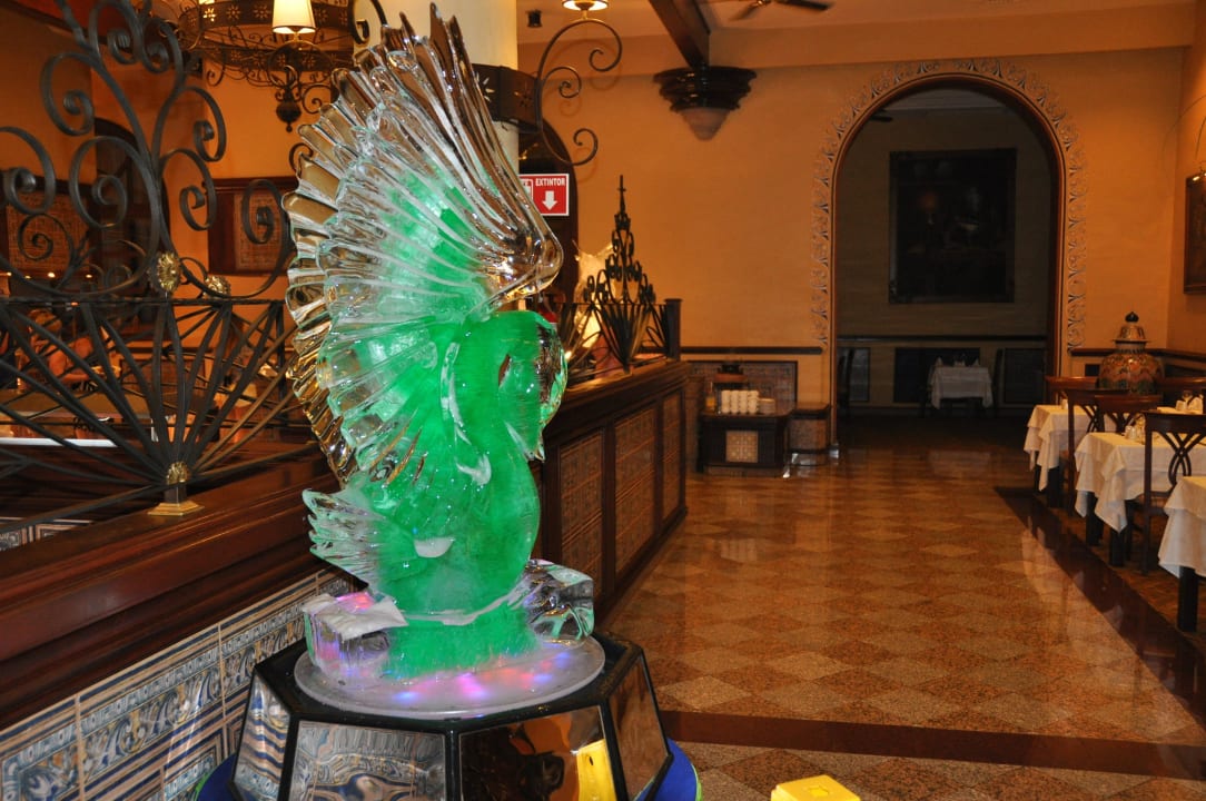 Deko beim Abendbuffet Hotel Riu Tequila