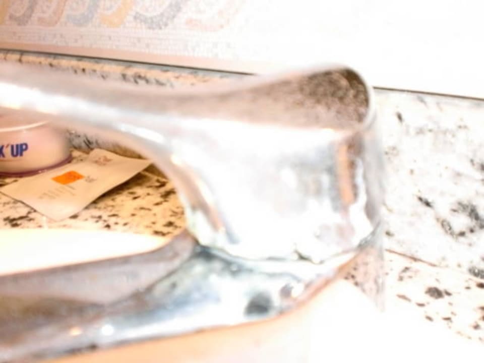 Zerfressene Armatur Ghazala Gardens