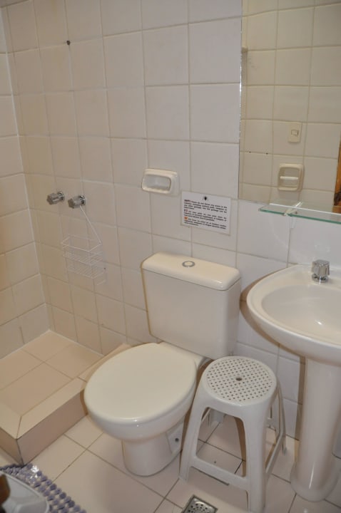 Toilette zum Doppelzimmer Posada De La Abuela Obdulia