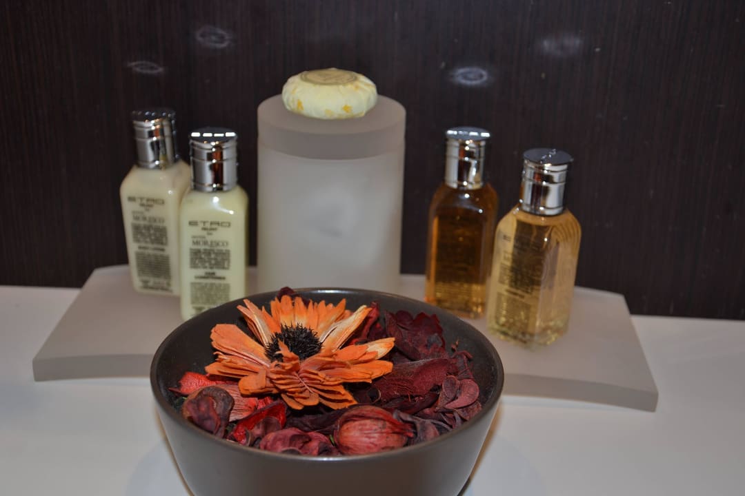 Badezimmer: Pflegeartikel Hotel Moresco