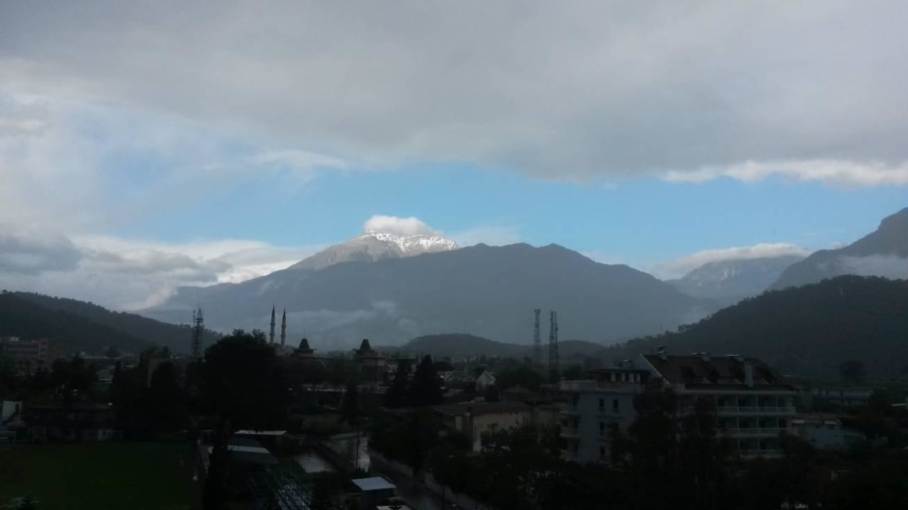 Ausblick vom Balkon Crystal De Luxe
