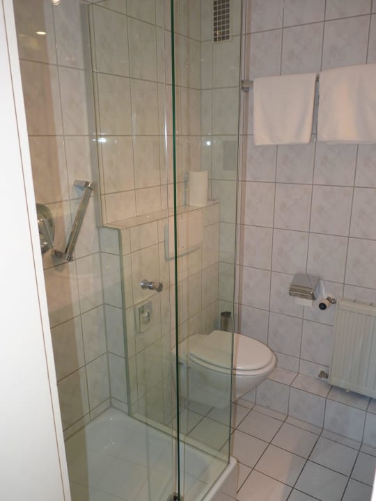 Die Dusche und Toilette Seehotel Litz