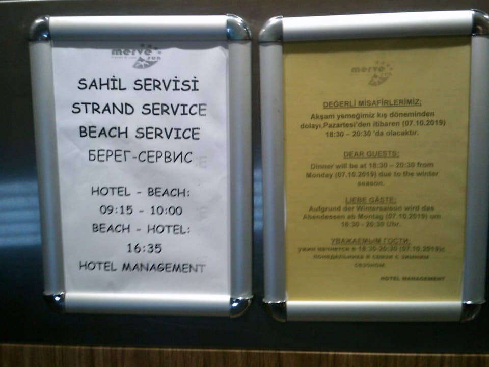 Sonstiges Merve Sun Hotel & Spa