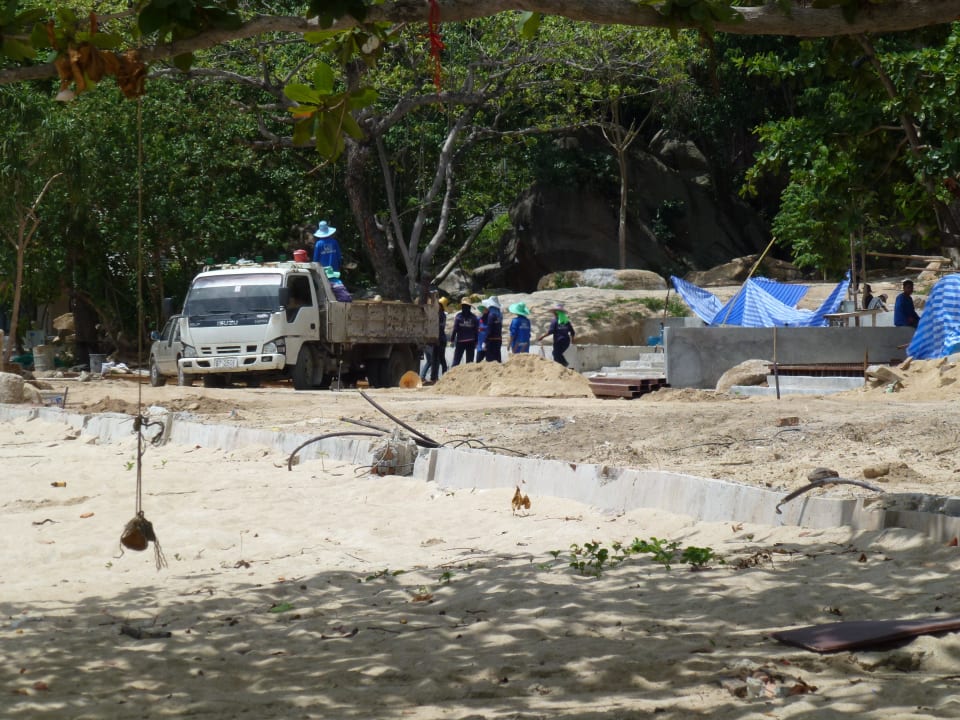 Baustelle am Strand The Fair House Beach Resort