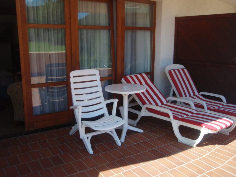 Terrasse Hotel Alpenkönig Tirol