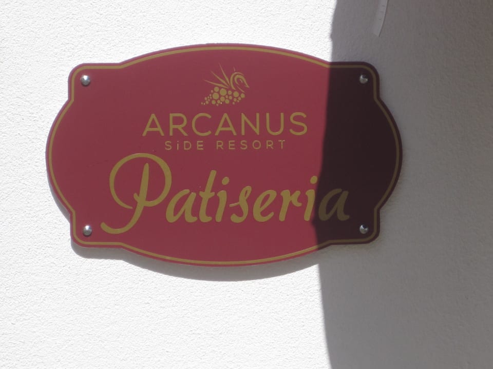 Die neue Patiseria - Außenansicht Arcanus Hotels Sorgun