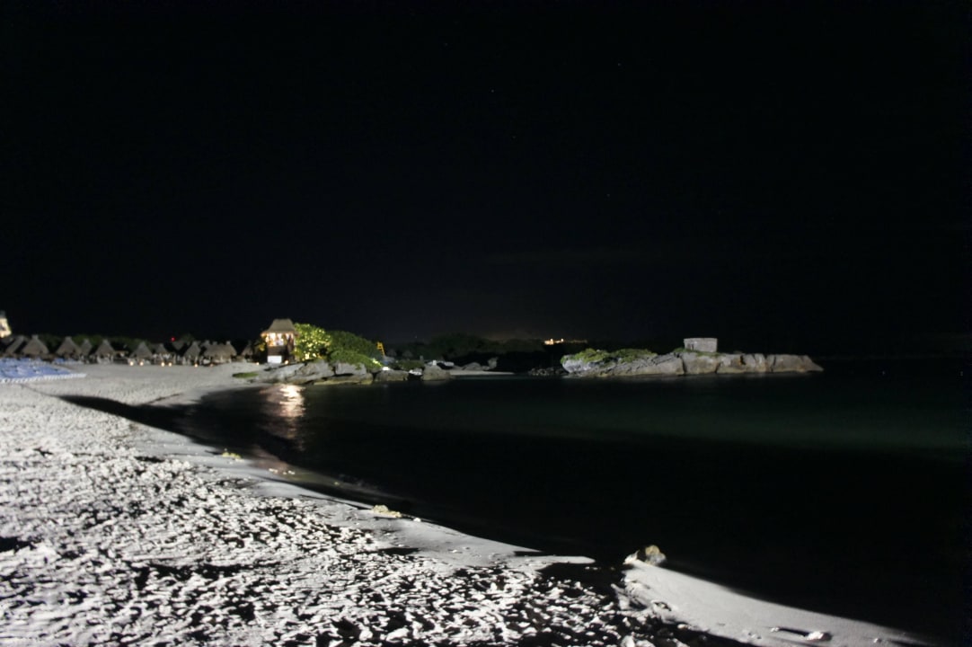 Strand bei Nacht Grand Sirenis Riviera Maya Resort & Spa