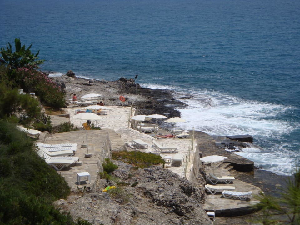 Tarasy do opalania İncekum West Hotel