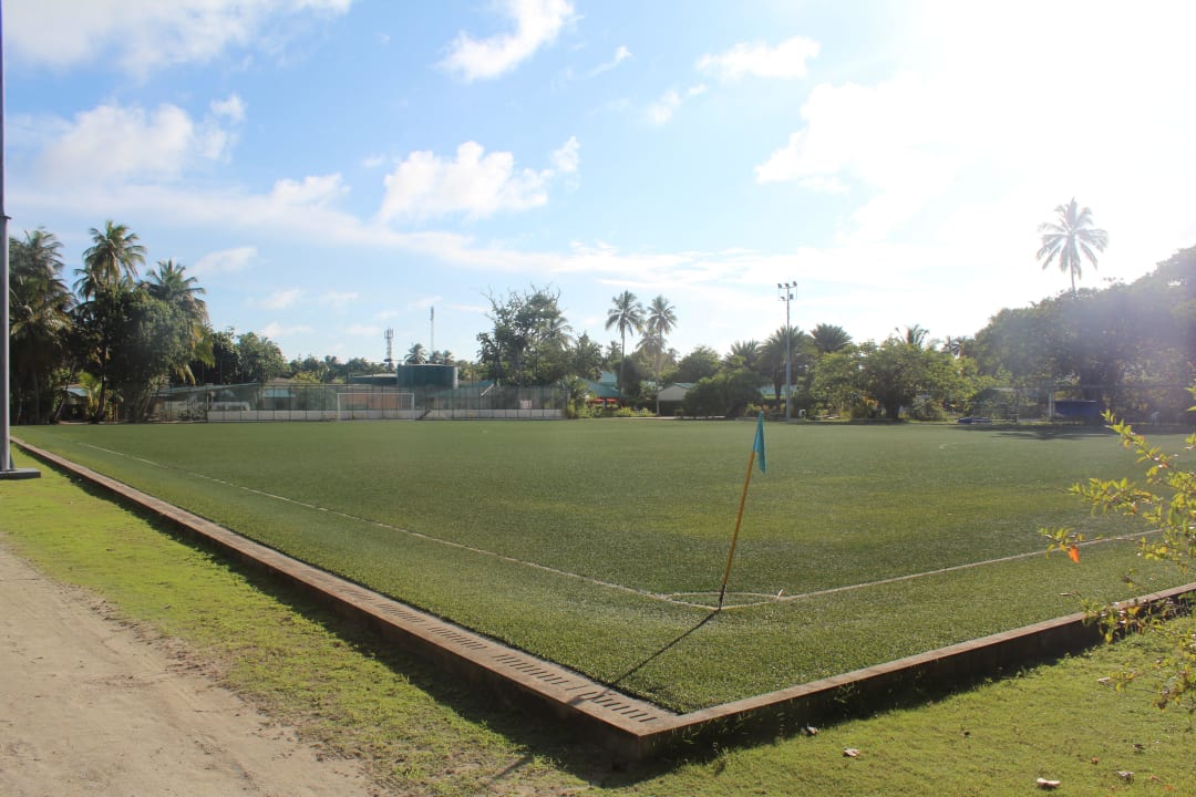 Fussballplatz Meeru Maldives Resort Island