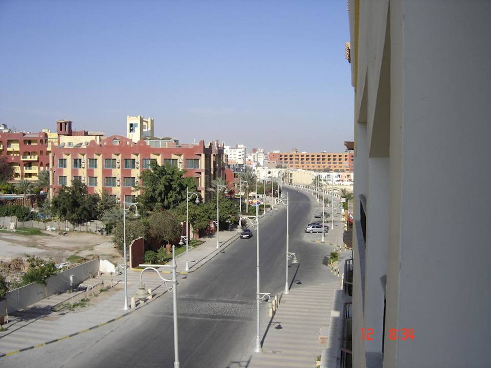 Ausblick Richtung Hurghada SUNRISE Holidays Resort (Adults Only)