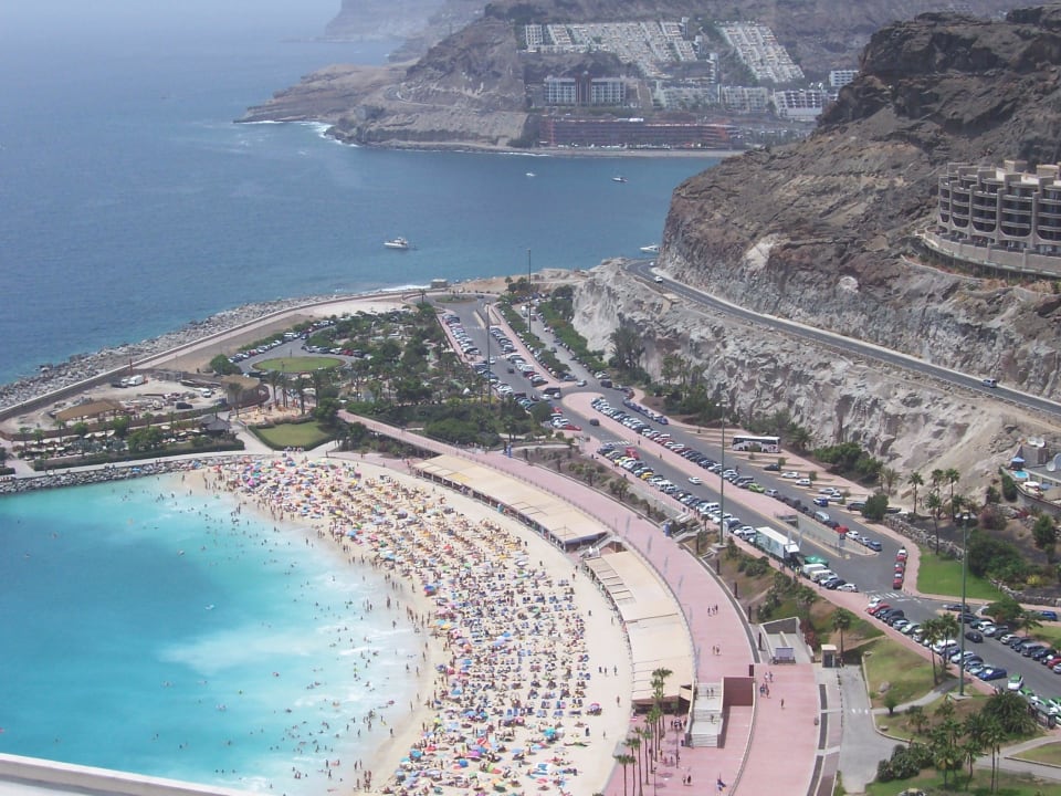 Von dem Balkon der Bar Hotel Riu Vistamar