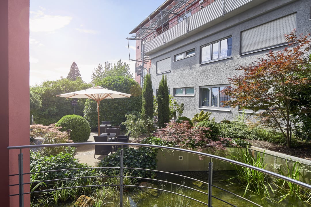 Gartenanlage Hotel City Krone