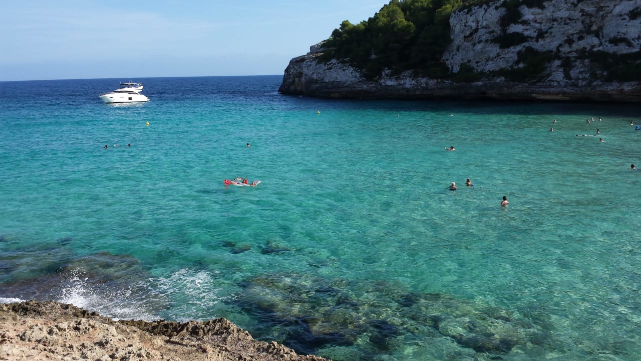 Unser Strand..(nicht der Hoteleigene, aber Super) Flipflop Cala Romantica
