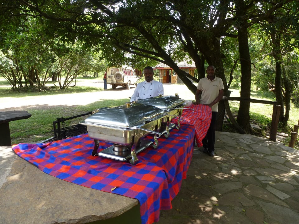 Lunch, für 5 Sterne sehr dürftig Royal Mara Safari Lodge