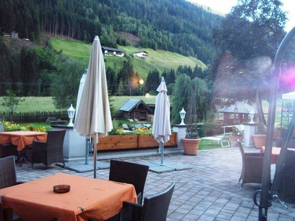 Die Terrasse Alphotel Tyrol