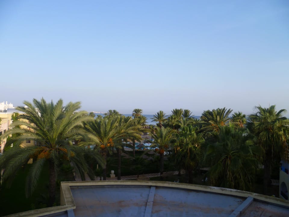 Ausblick Balkon vom Zimmer 1004 Houda Golf & Beach Club