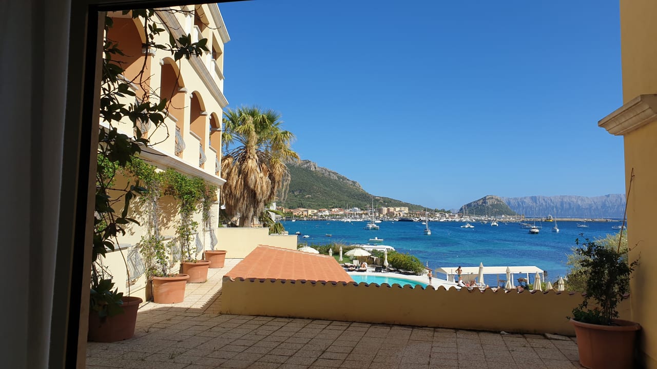 Ausblick Gabbiano Azzurro Hotel & Suites