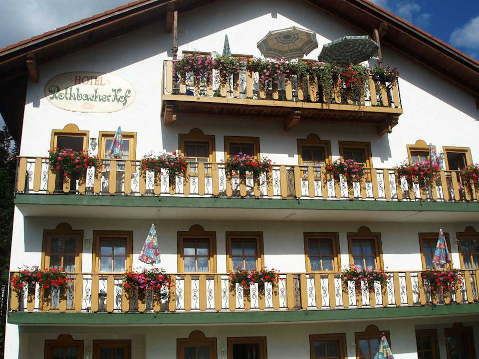 Vorderansicht Das Arber-Hotel am Rothbach