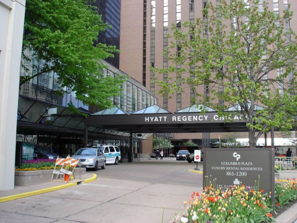 Eingang Hotel Hyatt Regency Chicago