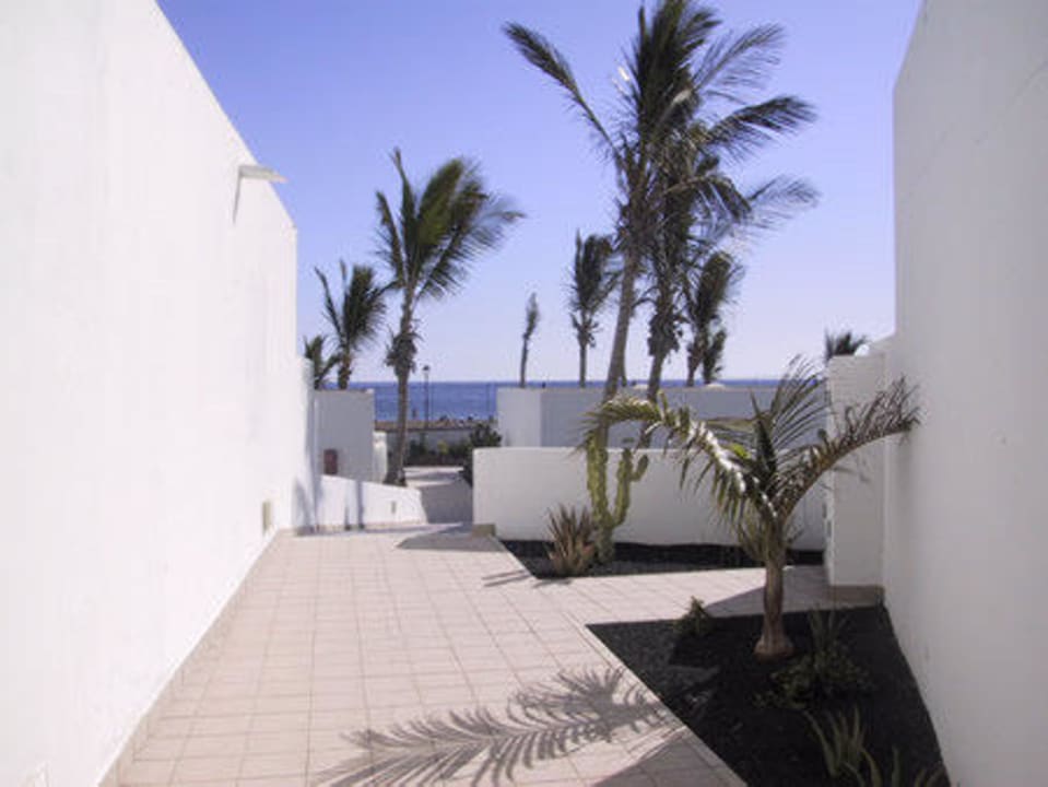 Der Weg zum Strand Hotel Las Costas