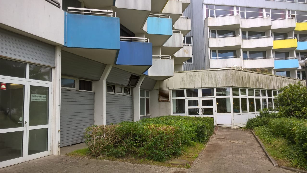 Außenansicht Ferienhauspark Asgard in Damp