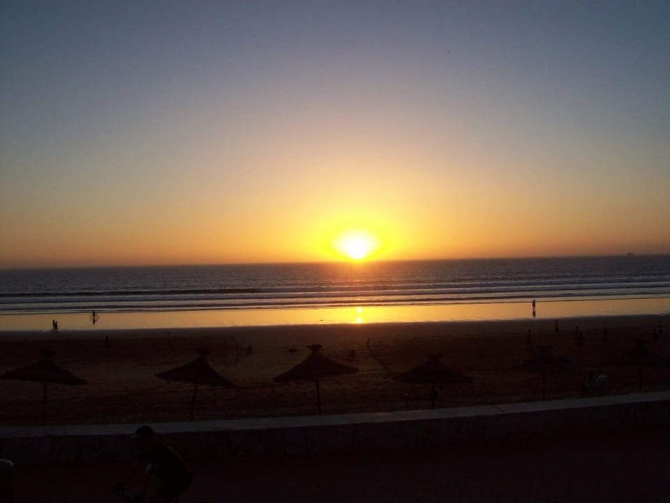 Sonnenuntergang in Agadir Atlas Amadil Beach Hotel