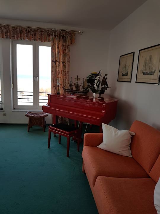 Ein Teil des Wohnraumes. Villa Meerblick