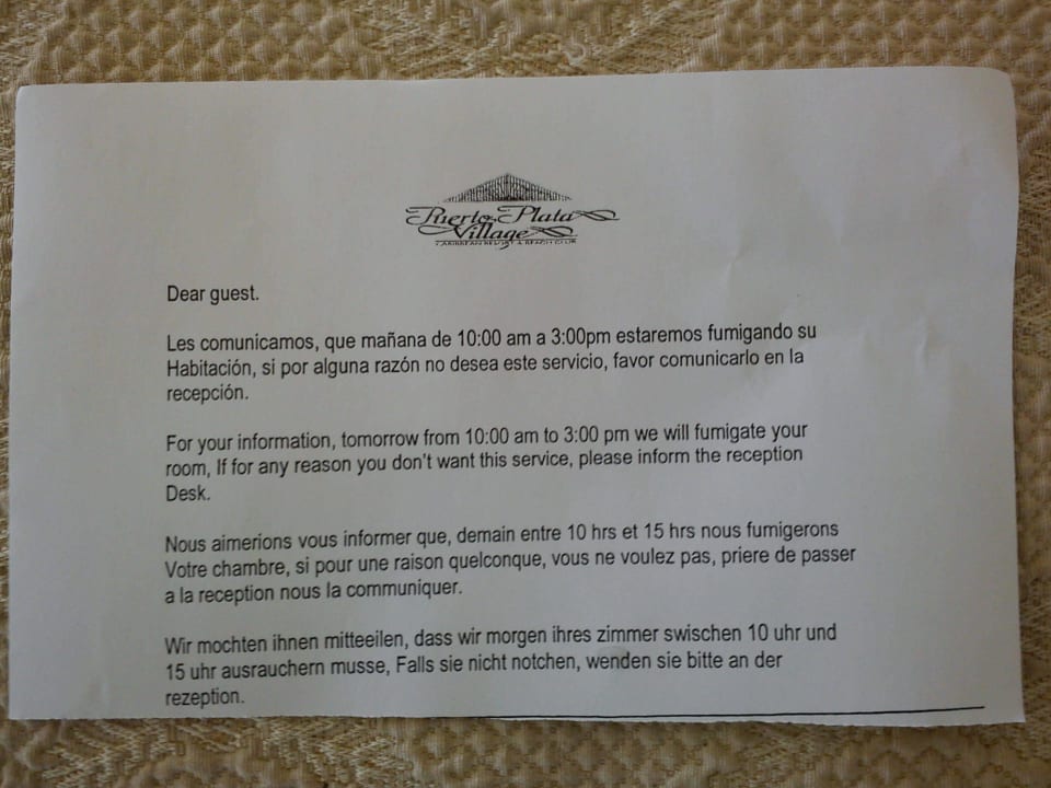 Sehr giftig! Puerto Plata Village