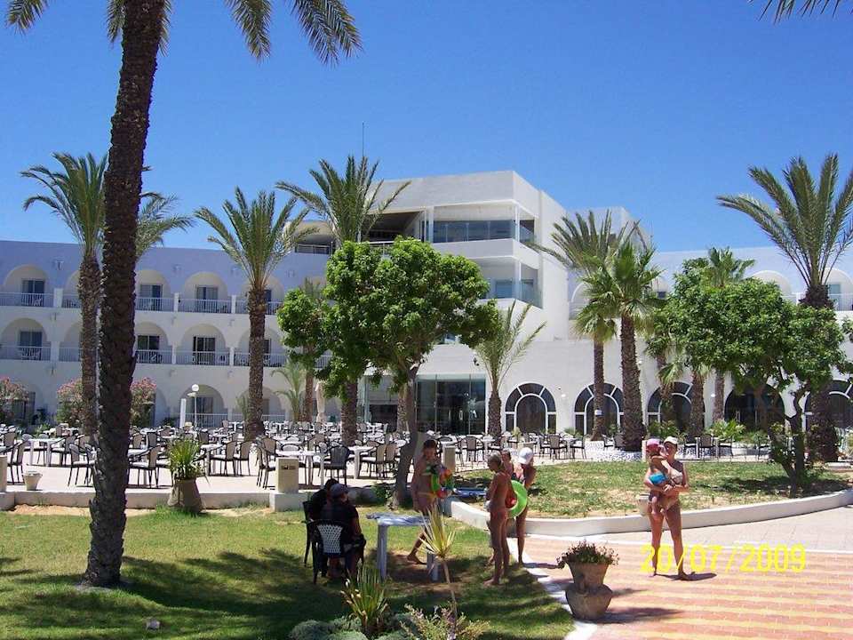 Blick vom Spielplatz El Mehdi Beach Resort