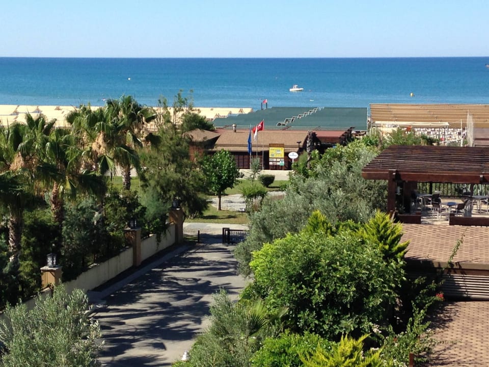 Blick vom Balkon Seamelia Beach Resort