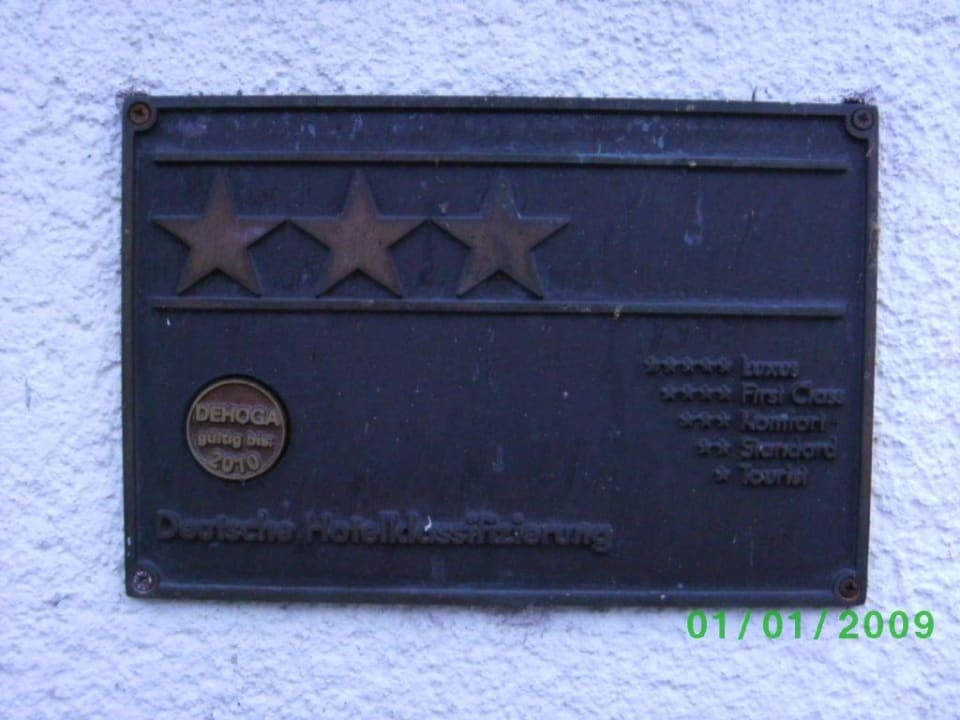 3 Sterne Hotelklassifizierung Hotel Apollo