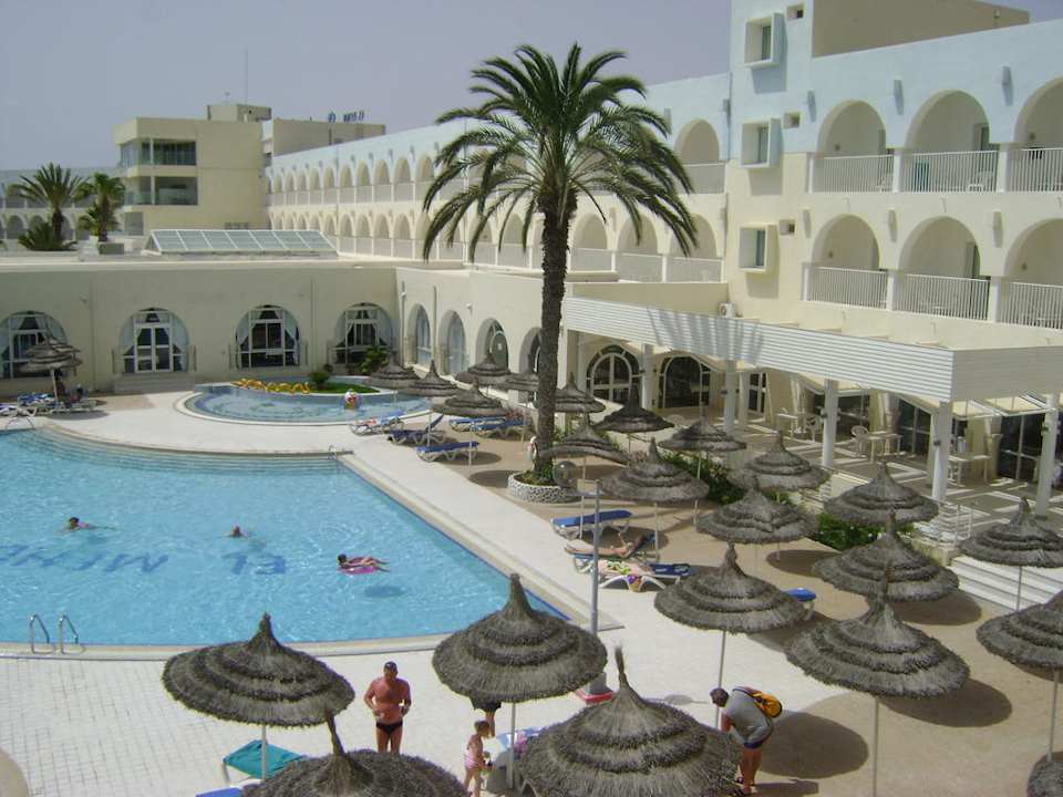 Ausblick von Zimmer 415 El Mehdi Beach Resort