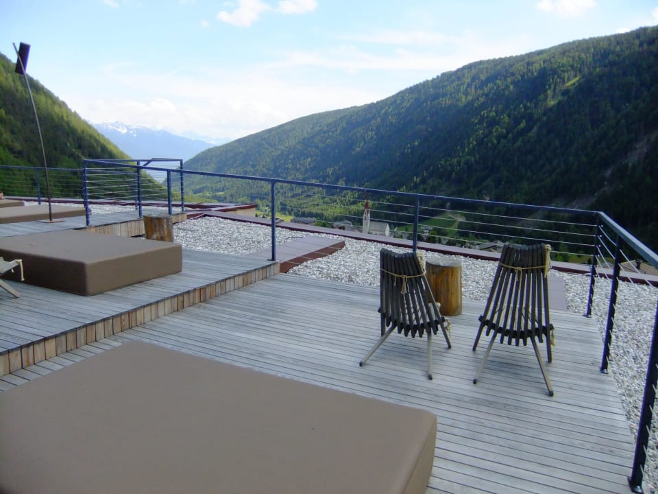 Dachterrasse  Hotel Valserhof