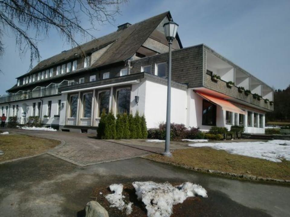 Das Hauptgebäude Berghotel Hoher Knochen